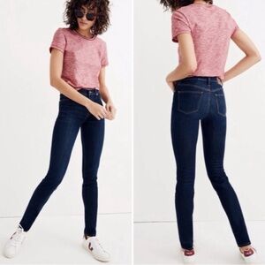 Madewell 9" High-Rise Skinny Jeans in Larkspur Wash: TENCEL™ Denim Edition SZ 27